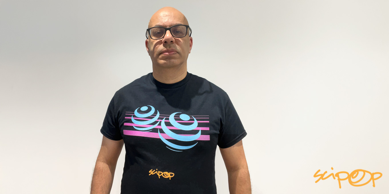 Portrait of the artist Scipop